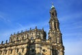 Dresden is a city in Saxony Royalty Free Stock Photo