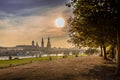 Dresden in the evening Royalty Free Stock Photo