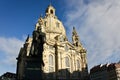 Dresden Frauenkirche (Church of Our Lady) Royalty Free Stock Photo