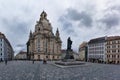 Dresden Frauenkirche Exterior City Landscape Square Marktplatz C