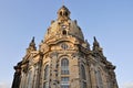 The Dresden Frauenkirche (Germany) Royalty Free Stock Photo