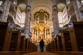 Dresden Frauenkirche Interior Architecture Ornate Decoration Rel