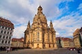 Dresden Frauenkirche church in Saxony Germany