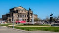 Semperoper Opera House in Dresden, Germany