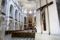 The interior of the Catholic court Church of the Cathedral Hofkirche in Dresden