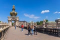 18th century baroque Zwinger Palace