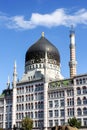 Yenidze building, wich is formly a cigarette factory in oriental architecture style in Dresden, Germany