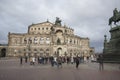 Dresden, Germany-December 26, 2012: zwinger palace