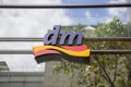 Dm drogerie store sign