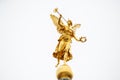 Lemon Squeezer with golden statue of Pheme of Dresden Academy of Fine Arts