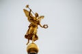 Lemon Squeezer with golden statue of Pheme of Dresden Academy of Fine Arts