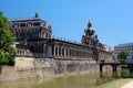 Dresden, Germany - June 3, 2023: Zwinger, a palatial complex of Baroque period in Dresden and the most famous architectural Royalty Free Stock Photo