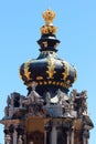 Dresden, Germany - June 3, 2023: Zwinger, a palatial complex of Baroque period in Dresden and the most famous architectural