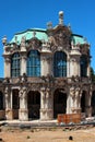 Dresden, Germany - June 3, 2023: Zwinger, a palatial complex of Baroque period in Dresden and the most famous architectural Royalty Free Stock Photo