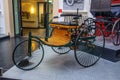 DRESDEN, GERMANY - MAI 2015: Benz Patent Motor Car 1886 in Dresd