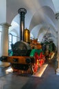 DRESDEN, GERMANY - MAI 2015: first steam locomotive Saxonia in