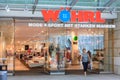 DRESDEN, GERMANY - MAY 2017: Wohrl shop exterior, one of the largest fashion and sports houses in Germany.