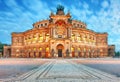 Dresden - Germany - Semper opera in the night Royalty Free Stock Photo