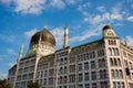 DRESDEN, GERMANY: The Yenidze building in Dresden, Yenidze is the name of a former cigarette factory building which borrows design