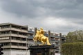 Dresden Golden Horseman Statue