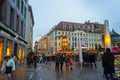 Dresden historic center Christmas market Germany