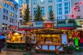 Dresden historic center Christmas market Germany