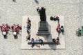 Martin Luther monument on Neumarkt in Dresden