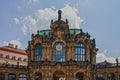 Dresden landmark, Germany. Zwinger Museum building, Saxony, Deutschland