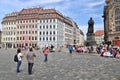 Dresden landmark - Neumarkt Square