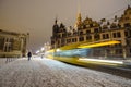 Dresden old town night Royalty Free Stock Photo