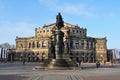 Dresden oper Semperoper,Germany Royalty Free Stock Photo