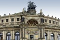 Dresden: The portal of the Semper Oper Royalty Free Stock Photo