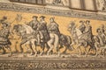 Dresden, Procession of Princes mural