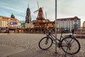 City of Dresden. Saxony. Germany. Center of the old city.