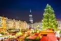 Dresden, Germany - Striezelmarkt on Christmas