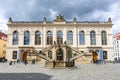 Dresden Transport Museum in Johanneum building on Neumarkt square, Germany Royalty Free Stock Photo