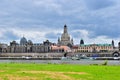 Dresden. View of Elbe and Bruhl terrace