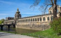 Dresdner Zwinger in Dresden Royalty Free Stock Photo