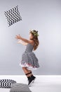 Dress girl clothing small collection cute Royalty Free Stock Photo