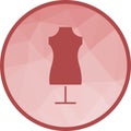 Dress Holder icon vector image.