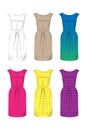 Dress Pattern with Different Models