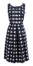 Dress with polka dots