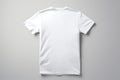 Dress shirt mock-up cotton space textile white tshirt store fashion stylish copy cloth blank t-shirt