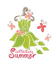 Dress - Summer Collection Royalty Free Stock Photo