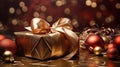 Christmas Gift Wrappings Wallpapers Royalty Free Stock Photo