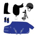 Dressage Equipment Theme