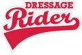 Dressage rider word