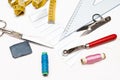 Dressmaker objects Royalty Free Stock Photo