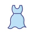 Dressmaking Line Style vector icon which can easily modify or edit