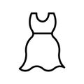Dressmaking Line Style vector icon which can easily modify or edit